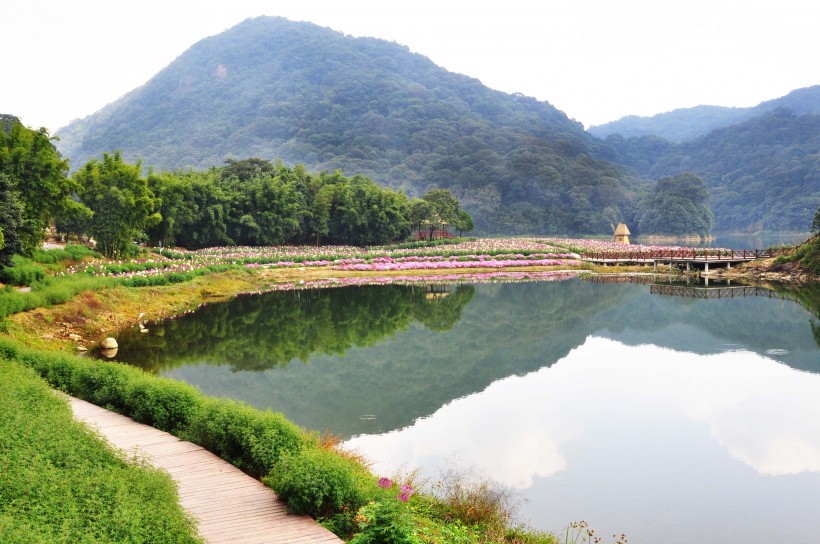 广东从化石门国家森林公园风景图片(9张)