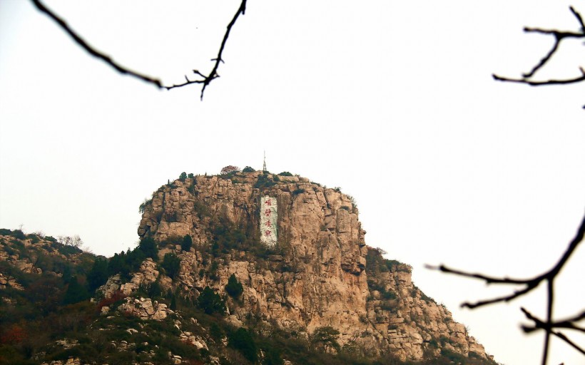 山东石门坊枫叶风景图片(19张)