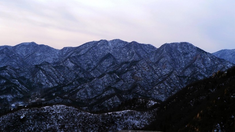 北京八达岭水关长城风景图片(9张)