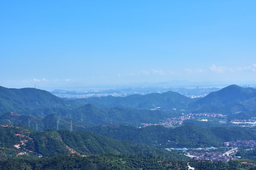 广东东莞水濂山风景图片(7张)