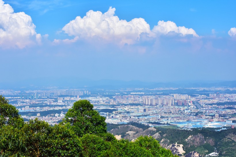 广东东莞水濂山风景图片(7张)