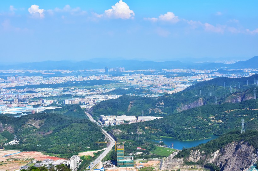 广东东莞水濂山风景图片(7张)