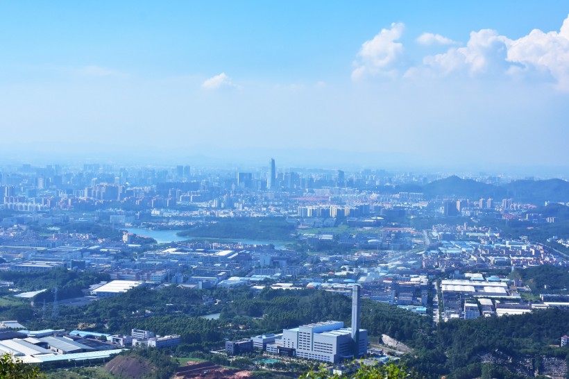 广东东莞水濂山风景图片(7张)