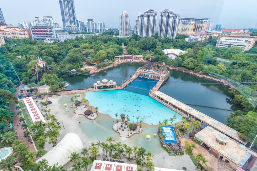 马来西亚水上乐园风景图片(10张)