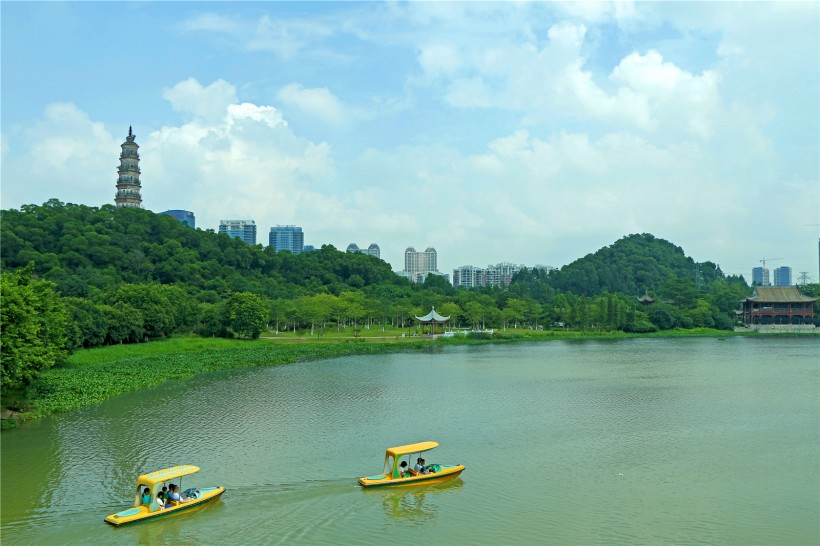 广东顺德顺峰山公园风景图片(29张)