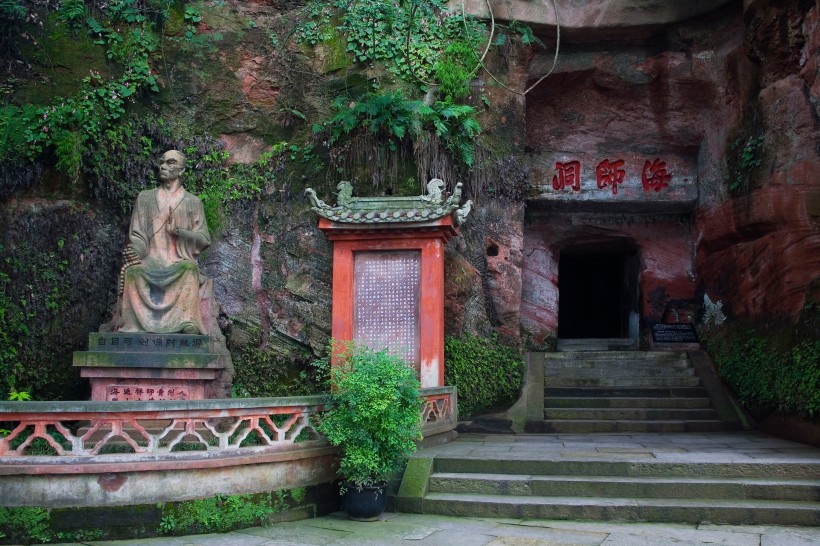 四川乐山大佛图片(23张)