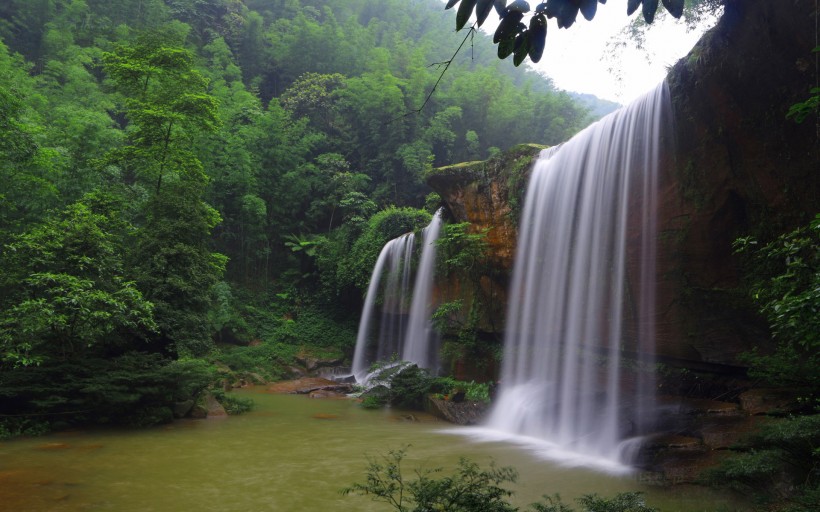 贵州赤水四洞沟风景图片(20张)