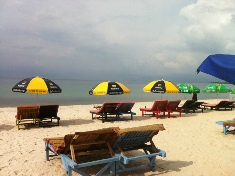 西哈努克海滩优美风景图片(22张)