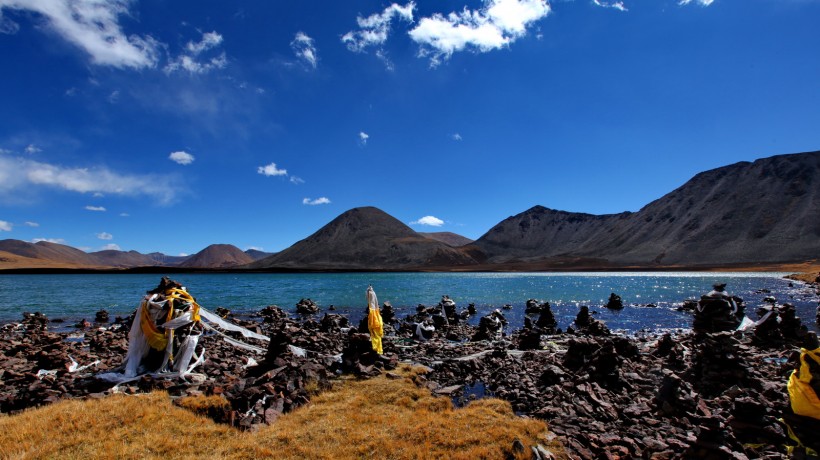 西藏思金拉措风景图片(15张)
