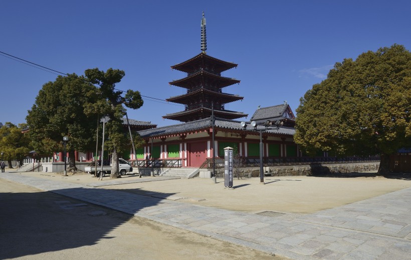 日本四天王寺图片(9张)