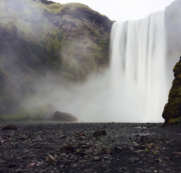 冰岛共和国斯科加瀑布图片(9张)