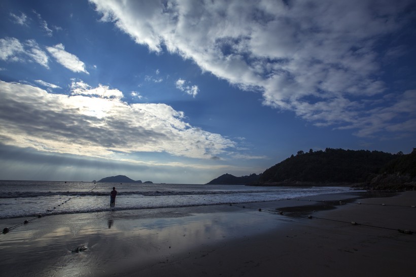 浙江宁波松兰山海滨风景图片(18张)