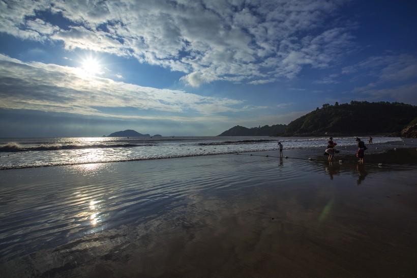 浙江宁波松兰山海滨风景图片(18张)