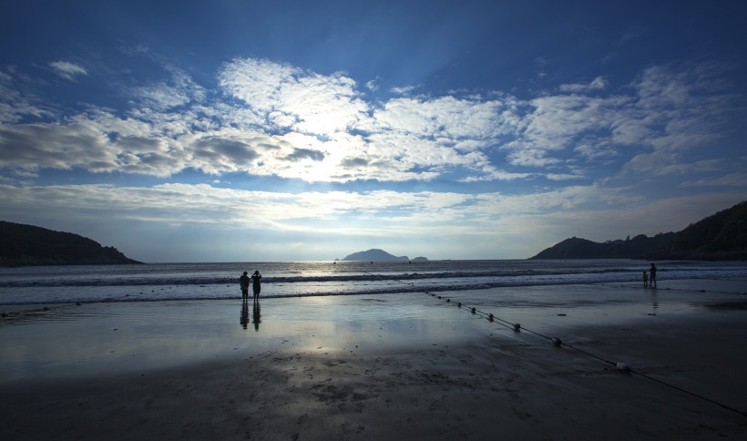 浙江宁波松兰山海滨风景图片(18张)