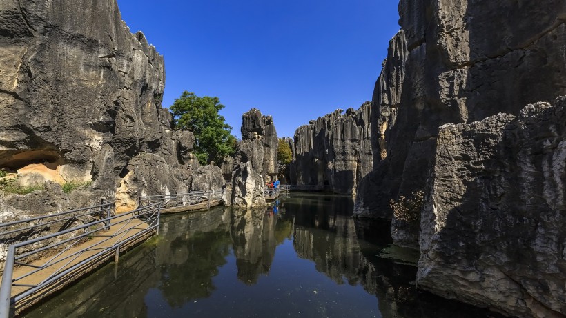 云南昆明石林风景图片(25张)