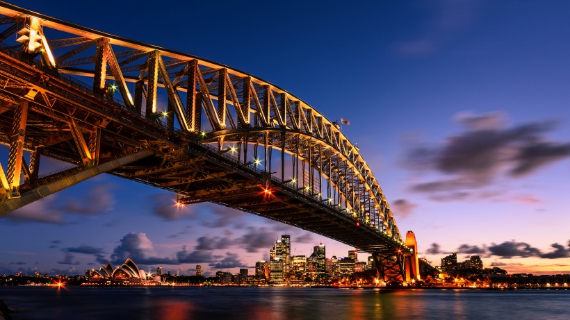 悉尼海港大桥风景图片(12张)