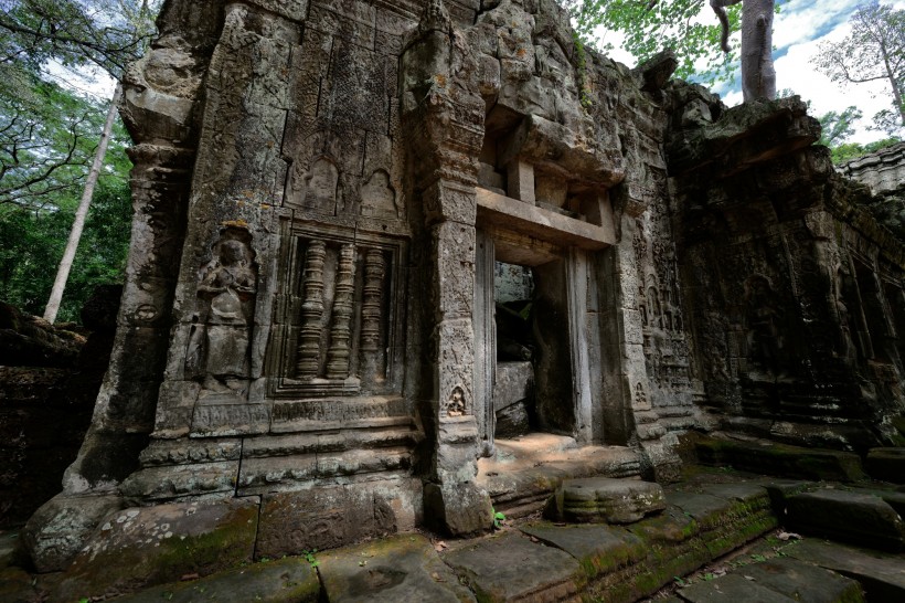 柬埔寨塔布隆寺风景图片(13张)