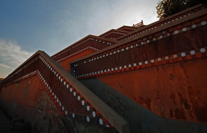 青海西宁塔尔寺风景图片(12张)