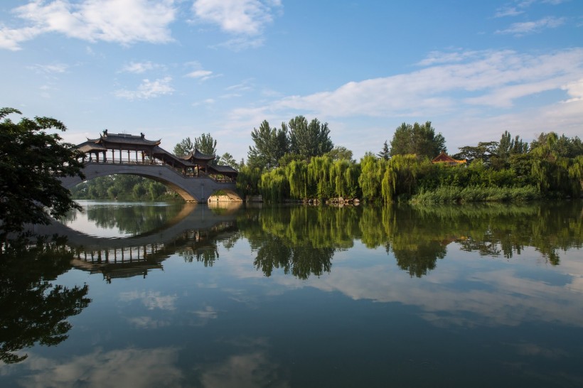 山东枣庄台儿庄风景图片(12张)