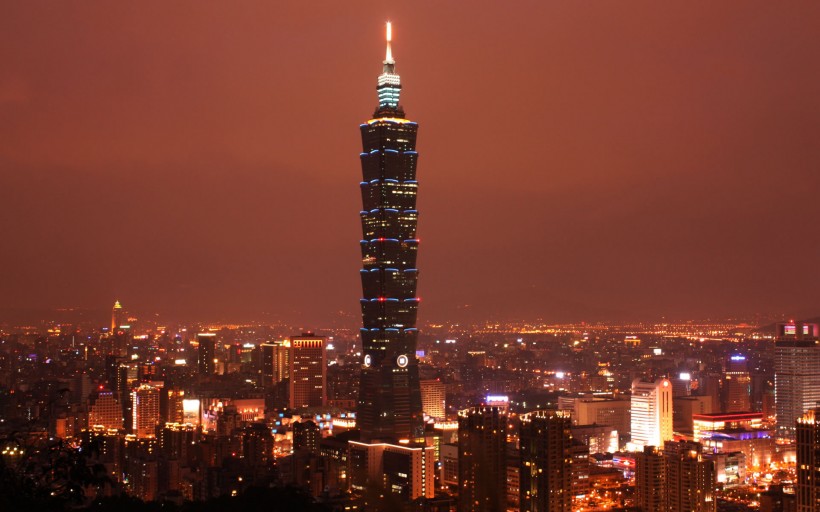 台湾台北101大厦图片(10张)