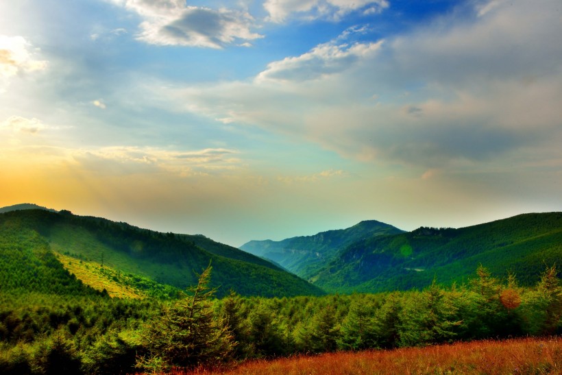 山西太岳山风景图片(18张)
