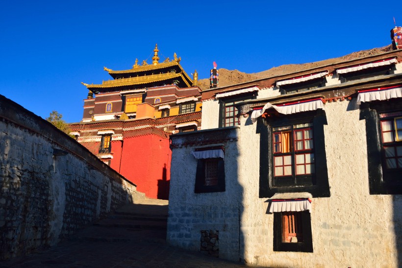 西藏扎什伦布寺图片(10张)