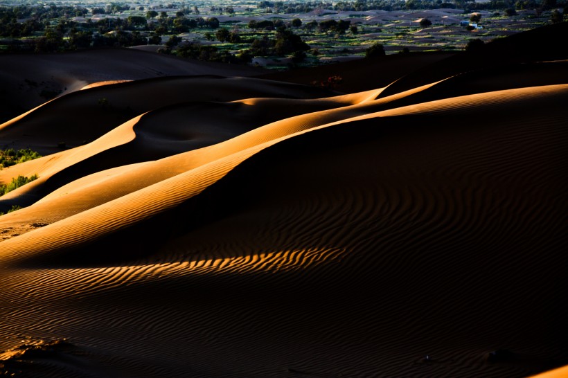 内蒙古腾格里沙漠风景图片(15张)
