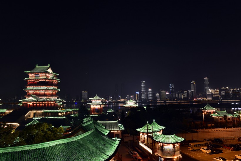 江西滕王阁夜景图片(8张)