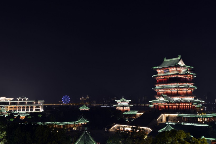 江西滕王阁夜景图片(8张)