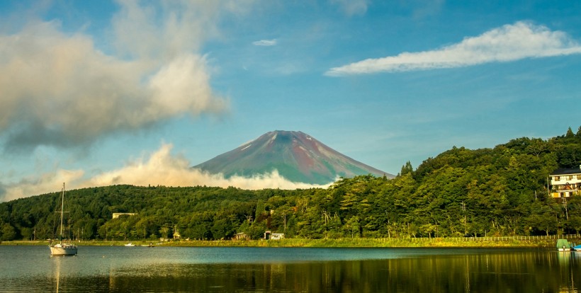日本富士山风景图片(16张)