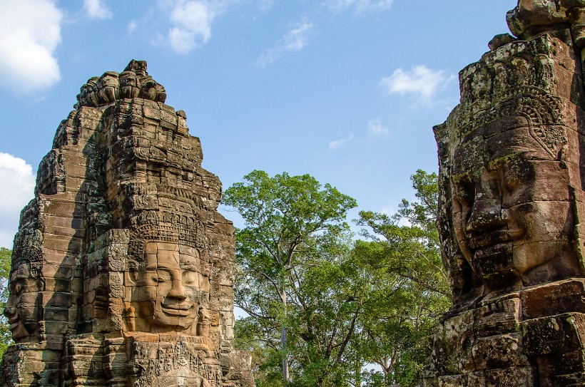 柬埔寨吴哥遗迹风景图片(9张)