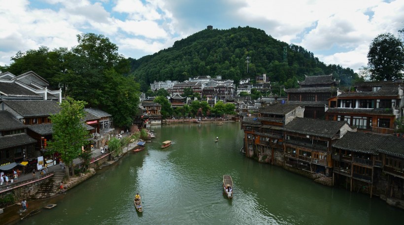 湖南凤凰古城风景图片(14张)