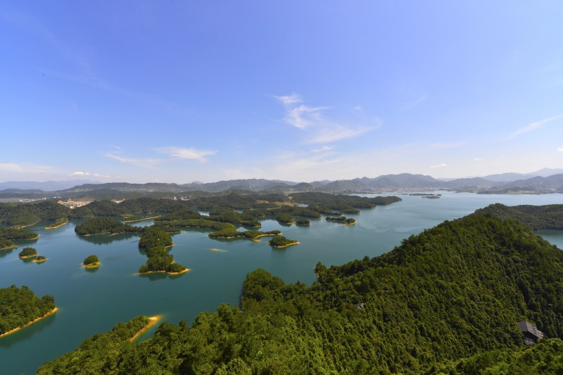 浙江杭州千岛湖风景图片(12张)