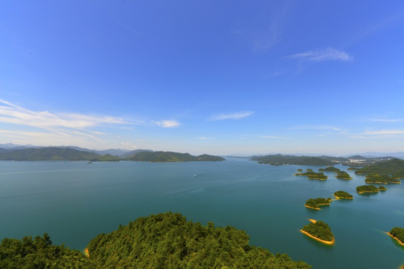 浙江杭州千岛湖风景图片(12张)