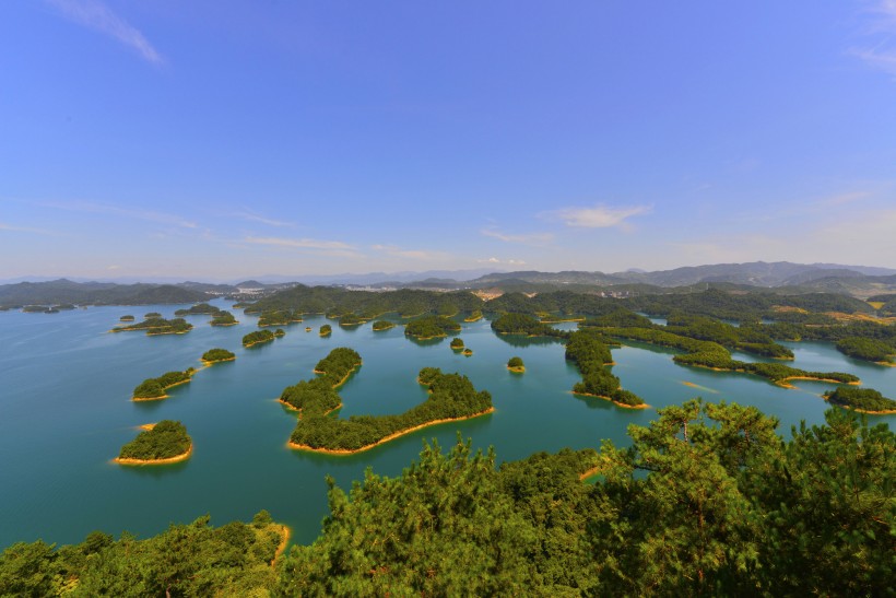 浙江杭州千岛湖风景图片(12张)