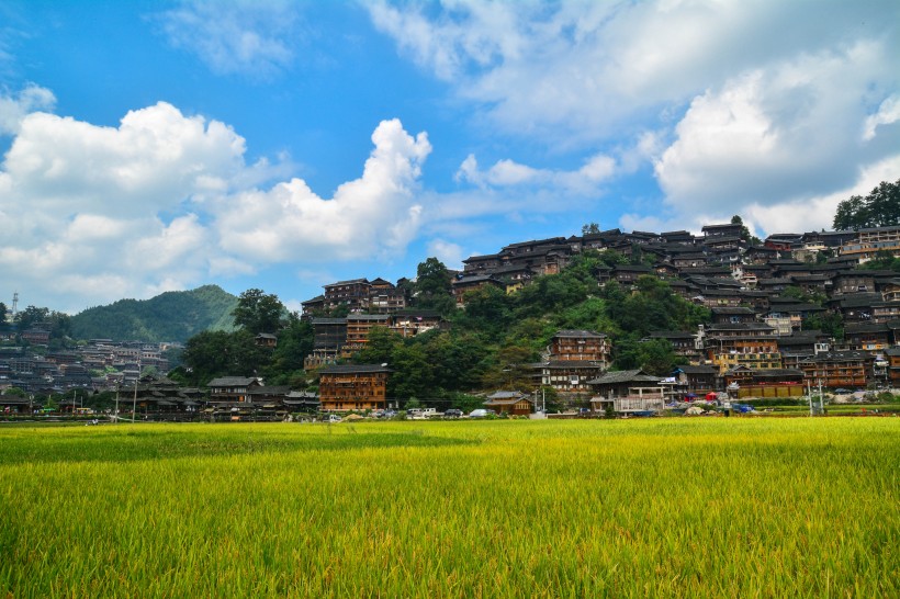 贵州西江千户苗寨风景图片(15张)