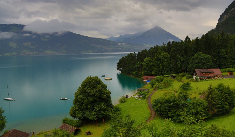 瑞士图恩湖风景图片(14张)