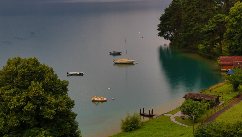 瑞士图恩湖风景图片(14张)