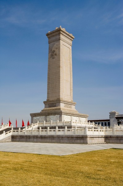 北京天安门英雄纪念碑图片(15张)