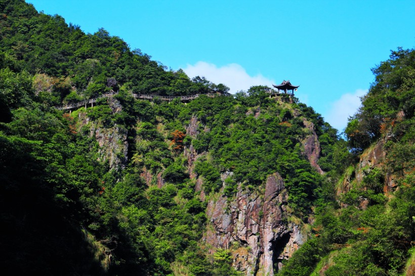 浙江天脊龙门风景图片(9张)