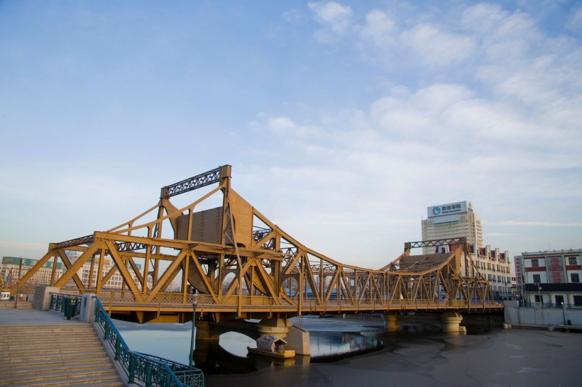 天津解放桥图片(11张)