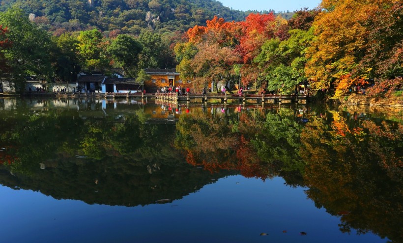 江苏苏州天平山风景图片(16张)