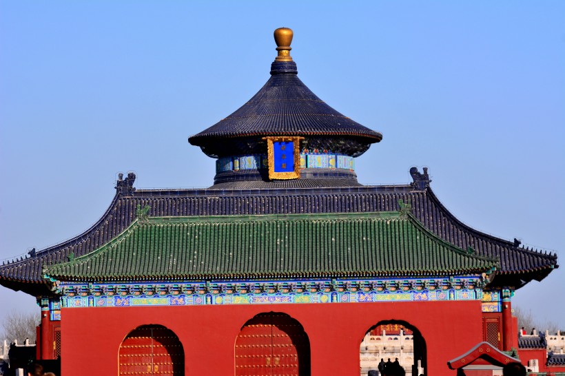 北京天坛公园风景图片(8张)