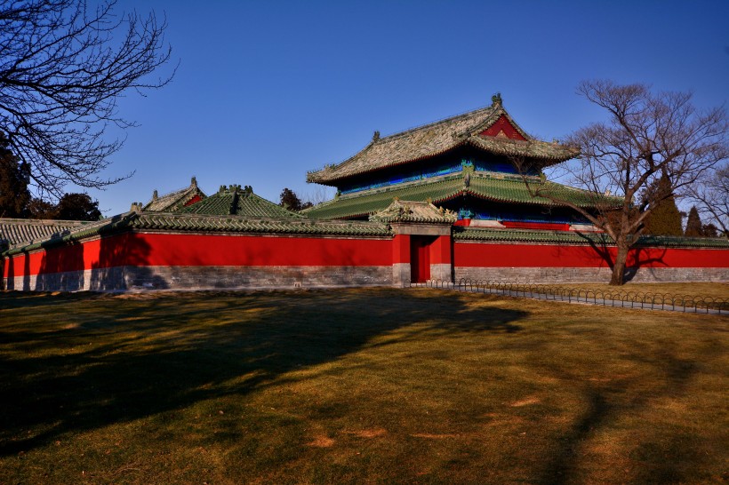 北京天坛公园风景图片(8张)