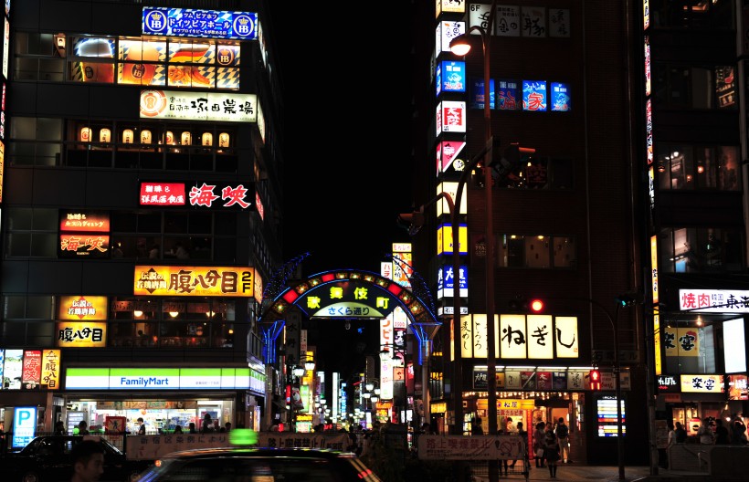多彩东京夜景图片(20张)