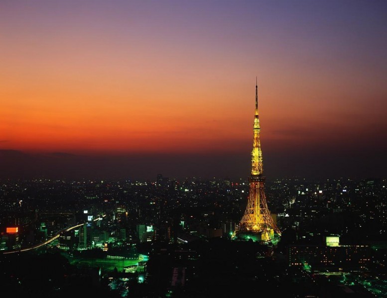 日本东京塔图片(20张)
