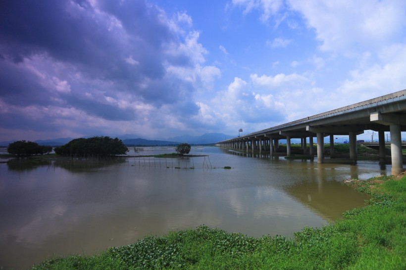 广东惠州潼湖湿地风景图片(19张)