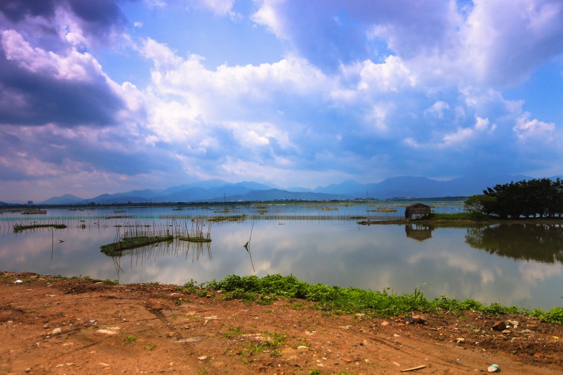 广东惠州潼湖湿地风景图片(19张)