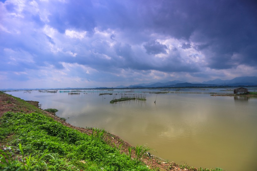 广东惠州潼湖湿地风景图片(19张)