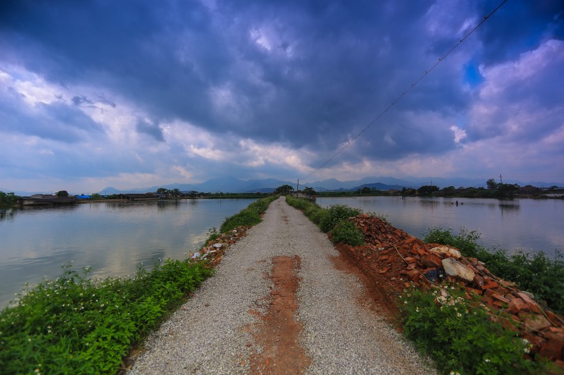 广东惠州潼湖湿地风景图片(19张)